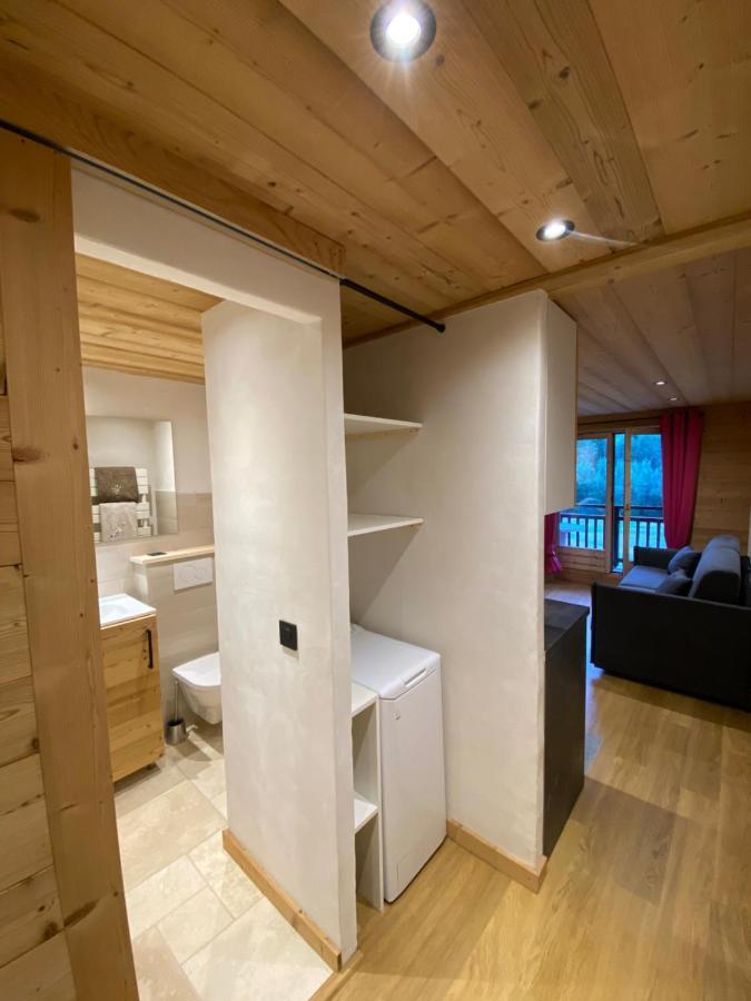 Studio Face Aux Pistes Praz-sur-Arly Buitenkant foto